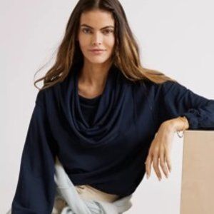 Daily Practice by Anthropologie Slouchy Cowl Neck Top